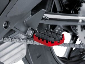 Puig Footpegs Hi-Tech Enduro Rig/Left C/Red
