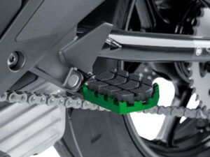 Puig Footpegs Hi-Tech Enduro Rig/Left C/Green