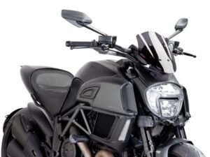 Puig Windshield New Gen. Sport Ducati Diavel 14-18' C/D