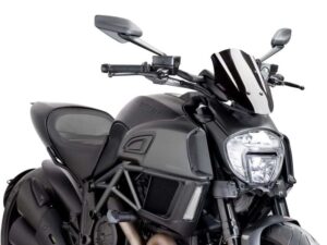 Puig Screen New Gen. Sport Ducati Diavel 14-18' C/Black