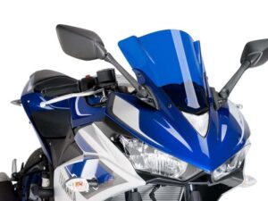 Puig Racing Screen Yamaha Yzf-R3 15'-18'C/Blue