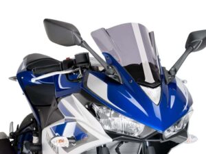 Puig Racing Screen Yamaha Yzf-R3 15'-18'C/Smoke