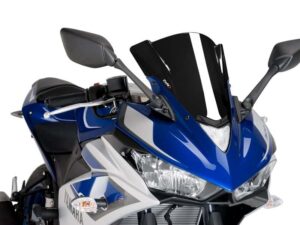 Puig Racing Screen Yamaha Yzf-R3 15'-18'C/Black
