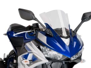 Puig Racing Screen Yamaha Yzf-R3 15'-18'C/Clear