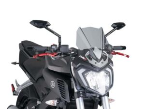 Puig Windshield New Generation Yamaha Mt-125 15-18'Smok