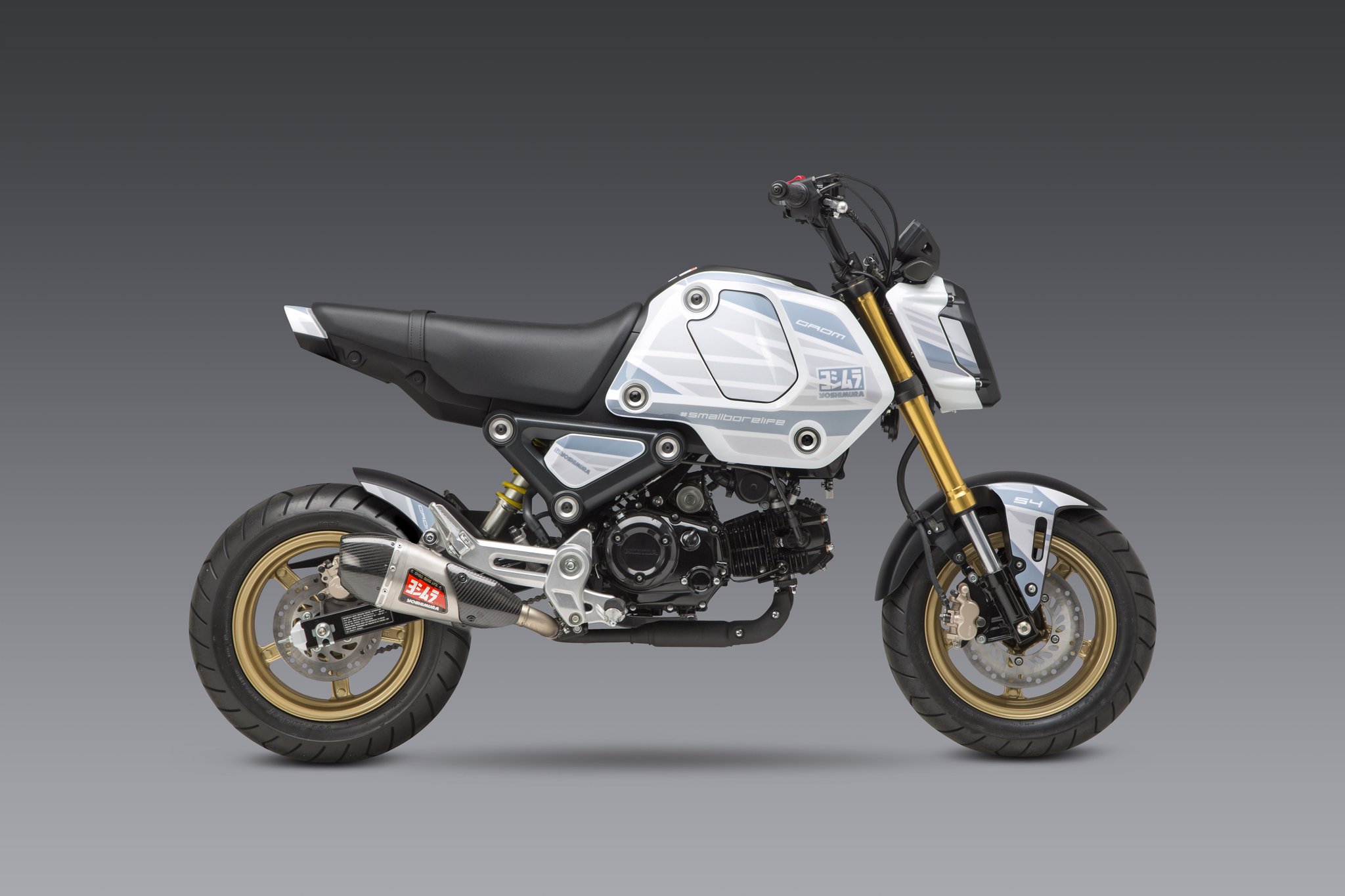 Yoshimura GROM 2022 Graphics Kit "EDGE" White