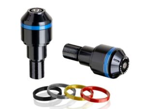 Puig Short Bar End W/Rings Aprilia Rsv4 Rf 15' C/Black