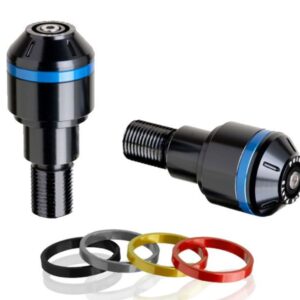 Puig Short Bar End W/Rings Aprilia Rsv4 Rf 15' C/Black