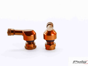 Puig Kit Of Valves 90º Dim.8,3 Wheels Tubeles C/Orange