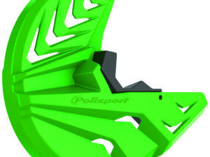 Polisport Disk w/bottom fork prot KX250F(13-18) KX450F(15-18) green 05/black (8)