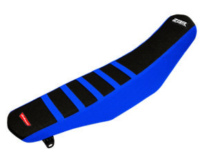Polisport Seat cover zebra Yamaha YZ125/250(02-17) Blue/black (25)