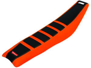 Polisport Seat cover zbr SX-SXF(16/17)EXC(17) Orange/black (25)