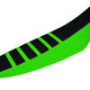 Polisport Seat Cover KXF250(13-16) KXF450(12-15) zebra Green/black (25)