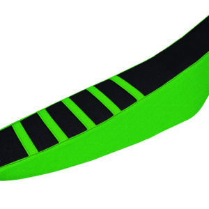 Polisport Seat Cover KXF250(13-16) KXF450(12-15) zebra Green/black (25)