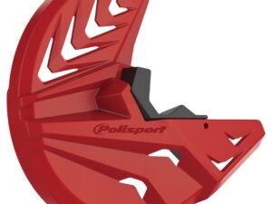 Polisport Disk with bottom fork prot Honda CRF450R(10-14) red cr04/black (8)