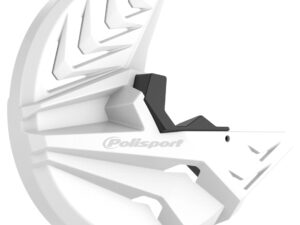 Polisport Disk w/botto fork prot GasGas EC(09->) XC(17->) white/black (8)