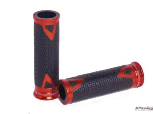 Puig Grips By Pair Puig Hi-Tech Radical Alu 123Mm C/Red