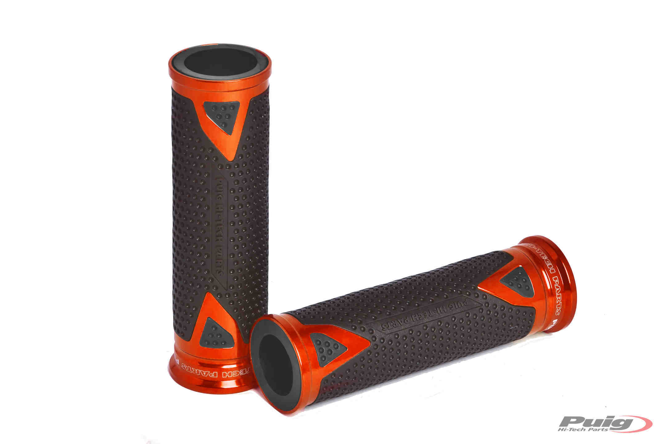Puig Grips By Pair Puig Hi-Tech Radical Alu 123Mm C/Ora