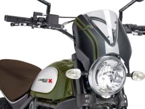 Puig Windshield New Generation Scrambler 15-17 Car/Clea