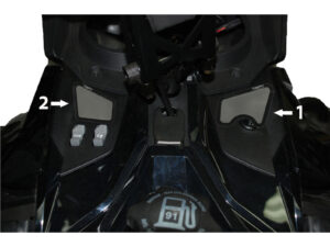 Frogzskin Ski-Doo XM Dash Vents 2013-14 (2pc)