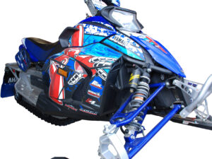 Frogzskin Yamaha Phazer Exhaust Side Vent Kit 2007-14 (3pc)