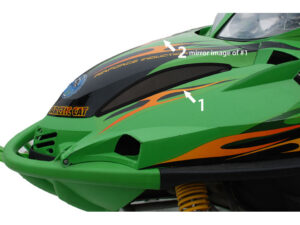 Frogzskin Arctic Cat Firecat/Sabercat External Vent Kit 2003-2006 (2pc)