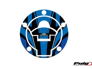 Puig Fuel Cap Cover Mod. Radical Yamaha C/Blue