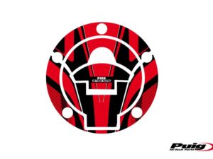 Puig Fuel Cap Cover Mod. Radical Yamaha C/Red