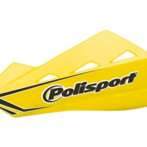 Polisport Qwest käsisuojat + kiinnikesarja keltainen RM01 (25)