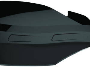 Polisport Nomad käsisuojat + kiinnikesarja musta (8)