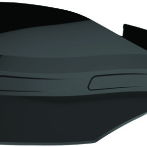 Polisport Nomad käsisuojat + kiinnikesarja musta (8)