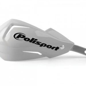 Polisport Touquet käsisuojat + kiinnikesarja valkoinen (13)