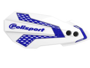 Polisport MX Flow Käsisuojat YZ/YZF/WR 08-21 VALKOINEN/SININEN YAM95 (16)