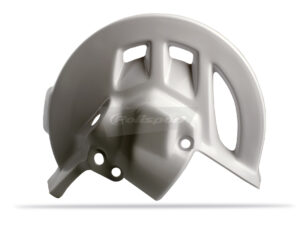 Polisport front disc protector CR125/250(95-07)/CRF450R(02-08) white (6)