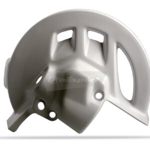 Polisport front disc protector CR125/250(95-07)/CRF450R(02-08) white (6)