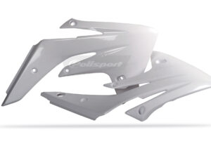 Polisport radiator scoops Honda CR150R(07-->) white (8)