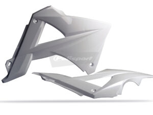 Polisport Radiator Scoops GasGas EC/EC-E125/200/250/300/450FSE(10-11) white (6)