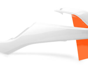 Polisport Radiator Scoop KTM SX65 (16->) OEM 2019 white ktm/orange ktm (5)