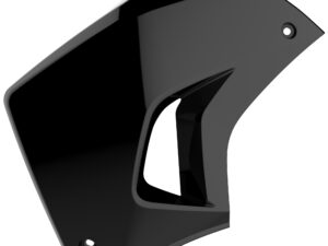 Polisport radiator scoops KLR650 (08-->) left Black (4)