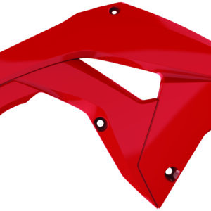 Polisport restyling radiator scoops CR125/250(02-07) crf(18) style Red cr04 (6)