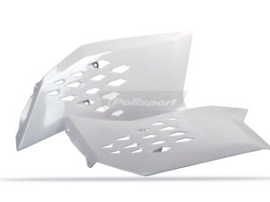 Polisport Radiator Scoops KTM SX/SX-F(07-10)EXC/EXC-F(08-11)XC/XC-F white ktm (6