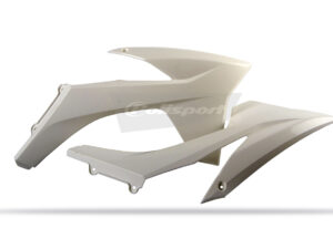Polisport radiator scoops KTM SX/SX-F/XC/XC-F(11-12)EXC/EXCF(12-13) WK white ktm