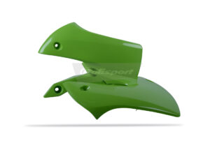 Polisport radiator scoops Kawasaki KX65(00-->)KLX110(02-09) OEM color green 05 (