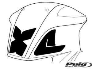 Puig Tank Pad + Side Part Bmw F800R 09-17'C/Carbon
