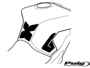 Puig Tank Pad + Side Part Yamaha Mt-09 13-16'C/Carbon