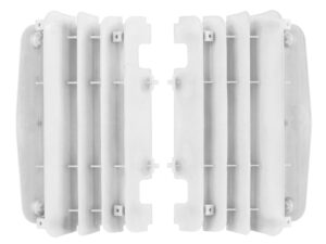 Polisport jäähdyttäjän ritiläpari YZ450F 10-13 Valkoinen (30)