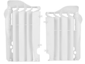 Polisport jäähdyttäjän ritiläpari CRF450R 13-14 Valkoinen (24)