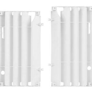 Polisport jäähdyttäjän ritiläpari CRF250R 10-13 Valkoinen (24)