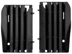 Polisport radiator louvers Honda CRF250R(10-13) black (24)