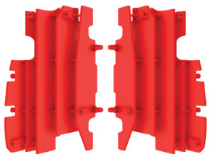 Polisport Radiator louvers CR125/250 05/07 Red (20)